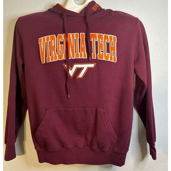 Virginia Tech Hokies Hoodie Stadium Athletics Size Small - Picture 1 of 7